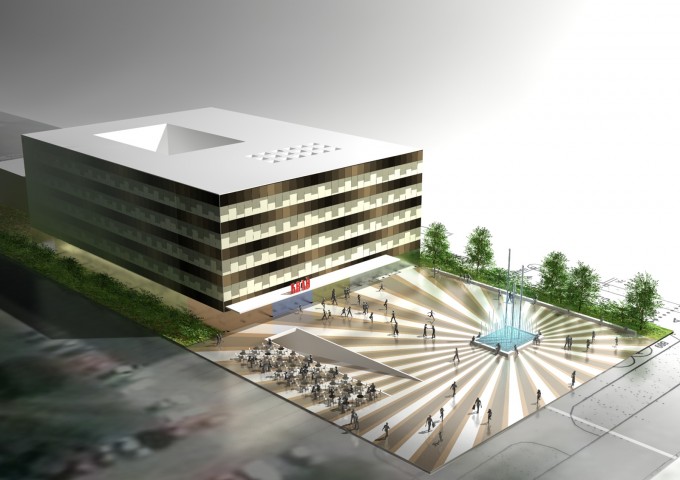 Redesign of business building Kraš in Zagreb